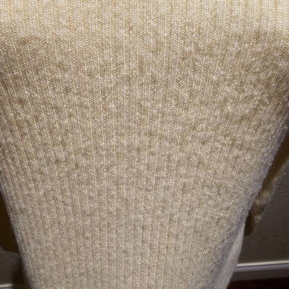 J.Crew 100% Ribbed Cashmere Sweater L Cabincore Soft Surrounding Nostalgic - Picture 9 of 16